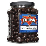 Dark Chocolate Cashews — Jumbo Jar