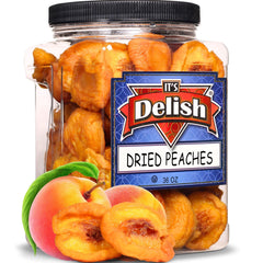 Dried Peaches — Jumbo Jar - It's Delish