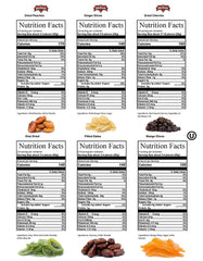 Gourmet Dried Fruit Variety Gift Tray 6-Pt - It's Delish (photo 6)