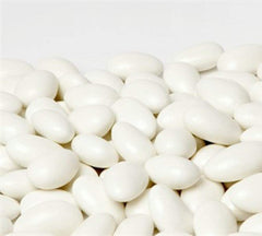 Sugar-Free White Jordan Almonds Bulk Bag - It's Delish