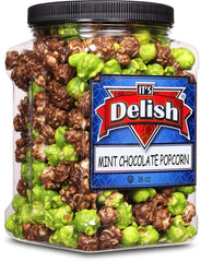Mint Chocolate Popcorn — Jumbo Jar - It's Delish