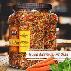 Dehydrated Red & Green Bell Peppers Mix - It's Delish (photo 6)