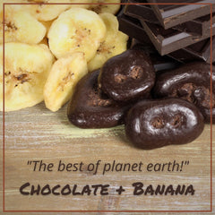 Dark Chocolate Banana Chips Bulk Bag - It's Delish (photo 3)