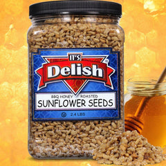 BBQ Honey Roasted Sunflower Seeds — Jumbo Jar - It's Delish (photo 3)