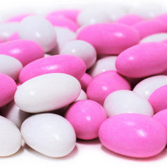 Pink and White Jordan Almonds Mix 3.5 lbs Jumbo Container - It's Delish (photo 2)