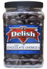 Dark Chocolate Covered Cherries — Jumbo Container - It's Delish (photo 2)