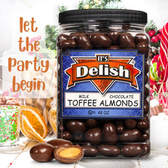 Milk Chocolate Toffee Coated Almonds — Jumbo Jar - It's Delish (photo 3)