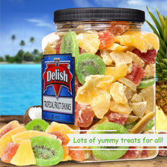 Tropical Dried Mixed Fruit Chunks Jumbo Jar - It's Delish (photo 6)