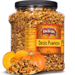 Dried Pumpkin Pieces — Jumbo Jar - It's Delish