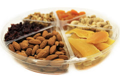 Gourmet Nut & Dried Fruit Variety 6-Section Gift Tray - It's Delish (photo 5)