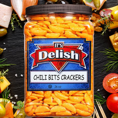 Oriental Chili Bits Rice Crackers — Jumbo Jar - It's Delish (photo 3)