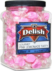 Pink Lemonade Taffy Chews — Jumbo Jar - It's Delish (photo 4)