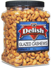 Glazed Cashews — Jumbo Jar - It's Delish
