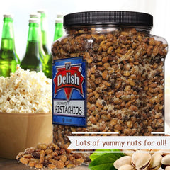 Honey Roasted Shelled Pistachios — Jumbo Jar - It's Delish (photo 4)