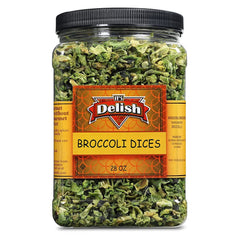 Dried Broccoli Dices — Jumbo Jar - It's Delish (photo 3)