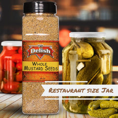 Whole Yellow Mustard Seeds All Natural - It's Delish (photo 9)