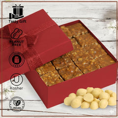 Macadamia Nut Brittle Red Gift Box - It's Delish (photo 5)