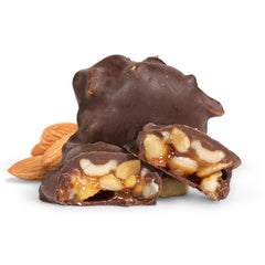 Milk Chocolate Peanut Caramel Clusters — Red Gift Box - It's Delish (photo 10)