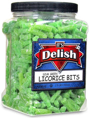 Sour Green Apple Licorice Bits — Jumbo Jar - It's Delish (photo 4)
