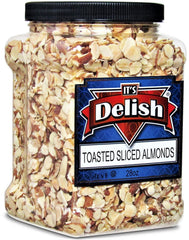 Toasted Sliced Almonds — Jumbo Jar - It's Delish