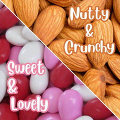 Red, Pink & White Jordan Almonds Mix — Jumbo Jar - It's Delish (photo 4)