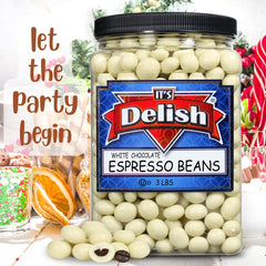 White Chocolate Espresso Beans — Jumbo Jar - It's Delish (photo 3)