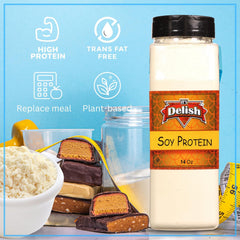 Soy Protein Powder Large Jar - It's Delish (photo 3)