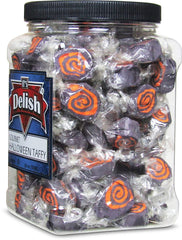 Halloween Black & Orange Cream Taffy Chews — Jumbo Jar - It's Delish (photo 3)