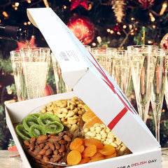 Gourmet Salted Nuts & Dried Fruit Assortment Gift Tray 6-Pt - It's Delish (photo 5)