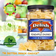 Dried Pineapple Chunks Jumbo Jar - It's Delish (photo 3)