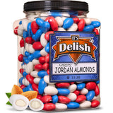 Patriotic Jordan Almonds Medley — Jumbo Jar