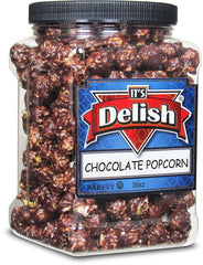 Dark Chocolate Popcorn — Jumbo Jar - It's Delish