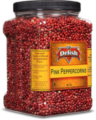 Whole Pink Peppercorns — Jumbo Jar - It's Delish