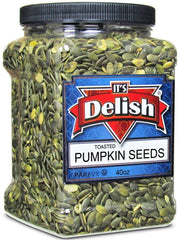 Toasted Pumpkin Seeds — Jumbo Jar - It's Delish