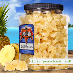 Dried Pineapple Chunks Jumbo Jar - It's Delish (photo 7)