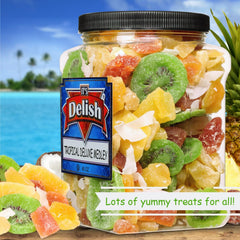 Tropical Deluxe Dried Mixed Fruit Jumbo Jar - It's Delish (photo 7)
