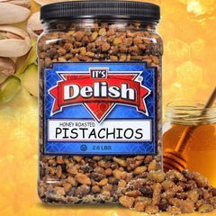 Honey Roasted Shelled Pistachios — Jumbo Jar - It's Delish (photo 3)