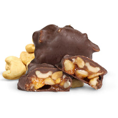 Milk Chocolate Peanut Caramel Clusters — Red Gift Box - It's Delish (photo 7)