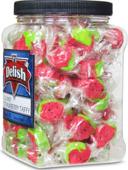 Red Strawberry Taffy Chews — Jumbo Jar - It's Delish (photo 3)