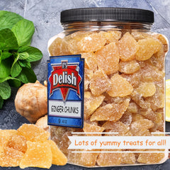 Crystallized Ginger Chunks — Jumbo Jar - It's Delish (photo 5)