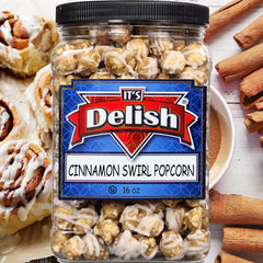 Cinnamon Swirl Popcorn — Jumbo Jar - It's Delish (photo 3)
