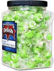 Green Apple Taffy Chews — Jumbo Jar - It's Delish (photo 3)