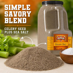 Celery Salt 6 LBS Bulk Restaurant Gallon Jug with Handle - It's Delish (photo 2)