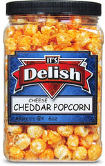 Cheddar Cheese Popcorn — Jumbo Jar - It's Delish (photo 3)