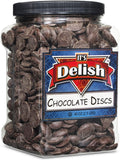 Sugar-Free Dark Chocolate Discs — Jumbo Jar