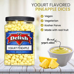 Yogurt-Covered Dried Pineapple — Jumbo Jar - It's Delish (photo 3)
