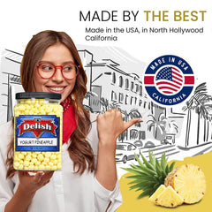 Yogurt-Covered Dried Pineapple — Jumbo Jar - It's Delish (photo 7)