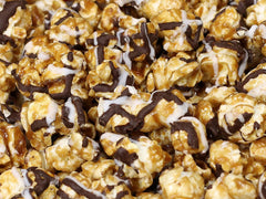 Chocolate Drizzle Zigzag Popcorn - It's Delish (photo 2)