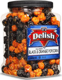 Halloween Black & Orange Popcorn — Jumbo Jar