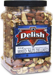 Raw Mixed Nuts Without Peanuts — Jumbo Jar - It's Delish (photo 5)